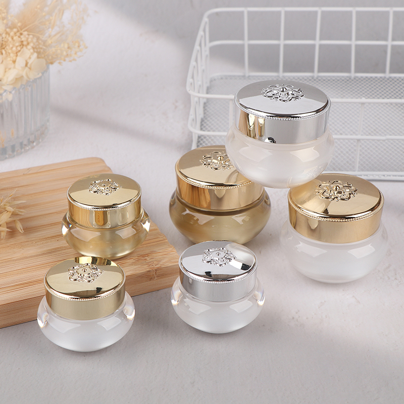 Luxury Skincare Cream - Akrylowe puste słoiczki podróżne na krem