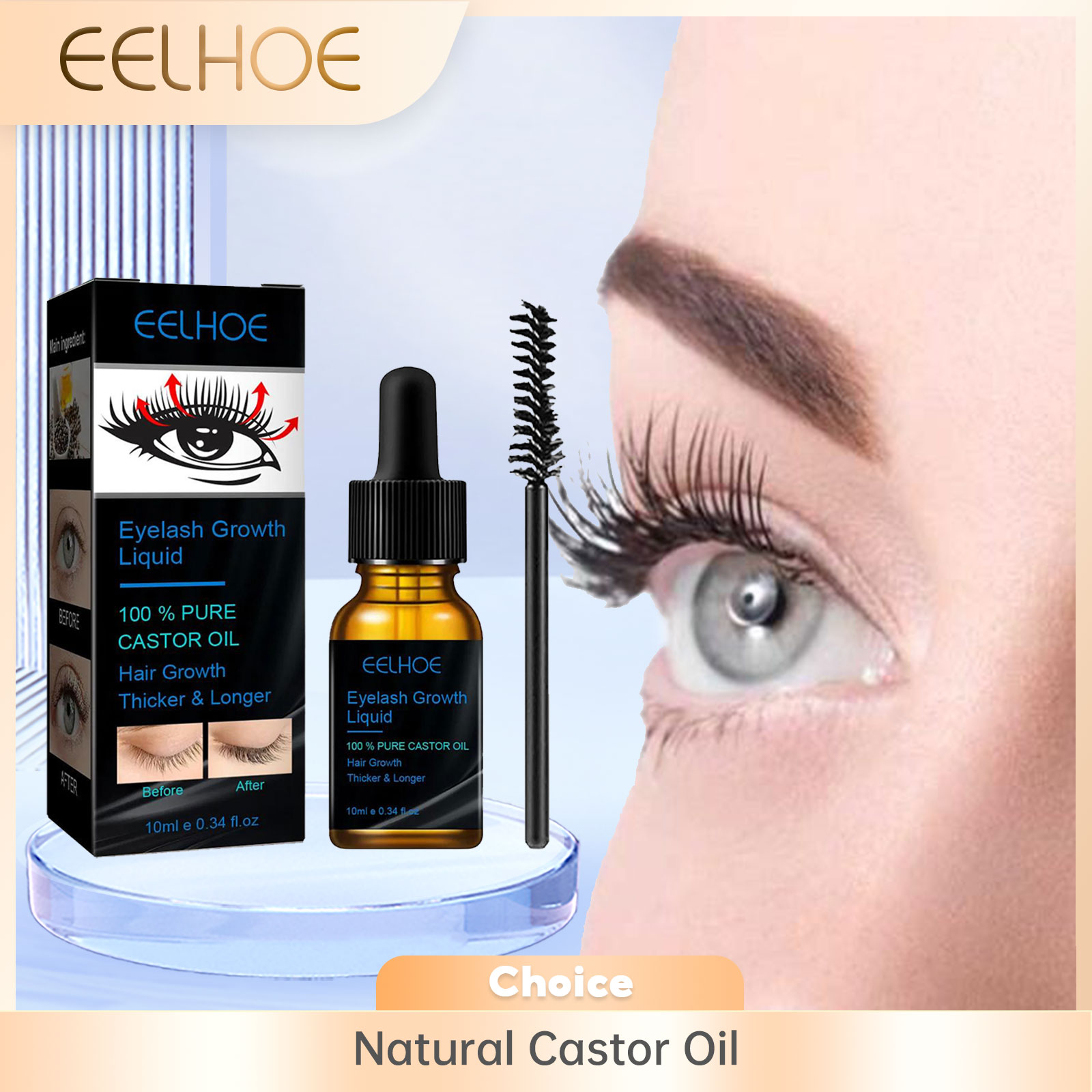 Epidermal Growth Factor - Serum do wzrostu rzęs z olejem