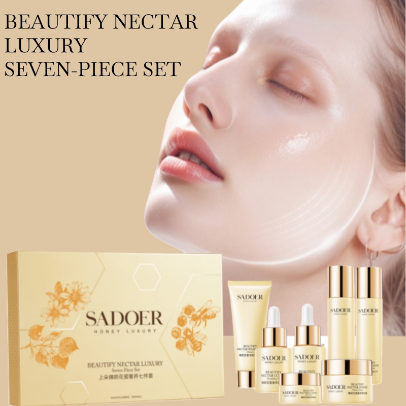 Luxury Skincare Cream - Luksusowy siedmioczęściowy zestaw do pielęgnacji skóry