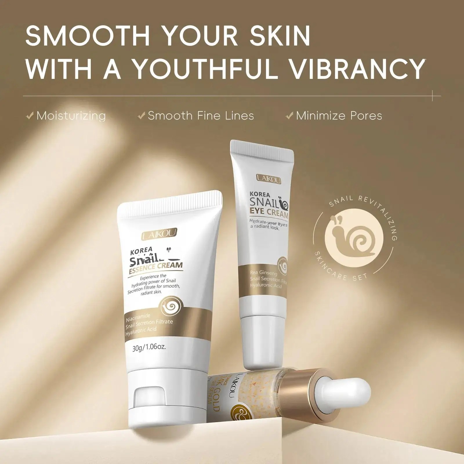 Zestaw serum, kremu pod oczy i – Luxury Skincare Cream recenzja i cena